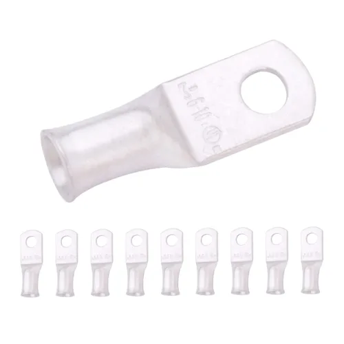 Miniatura 157 de SELTERM 5 piezas terminales de cable de cobre estañado 1/0 AWG perno de 1/2", extremos de cable de batería, terminales de anillo, conectores