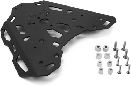 Miniatura 2 de AltRider Portaequipajes para motocicleta compatible con BMW R 1200/1250 GS refrigerado por agua, placa de aluminio gruesa con diseño de cero