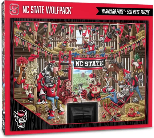 Miniatura 9 de YouTheFan NCAA Barnyard Fans - Rompecabezas de 500 piezas