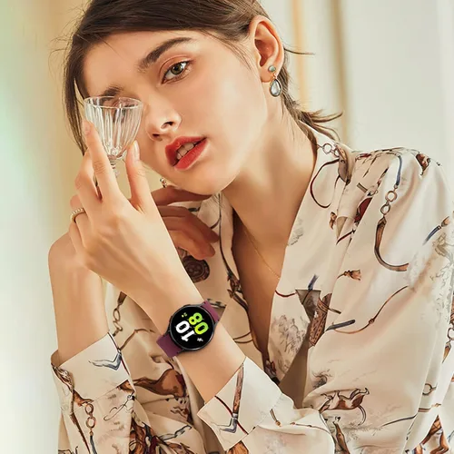 Miniatura 6 de AK Correas compatibles con Samsung Galaxy Watch 7/6/5/4 - 1.575 pulgadas, 1.732 pulgadas, 1.772 pulgadas, correa deportiva de repuesto de silicona