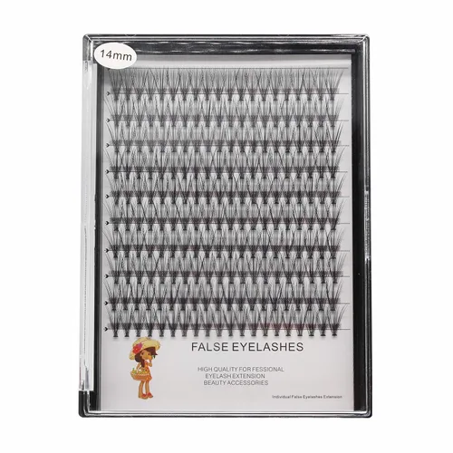 Miniatura 9 de BODERMINCER Extensiones de pestañas postizas individuales mixtas 20D de 0.313-0.78 pulgadas para elegir 0.35-0.47-0.79 pulgadas, mezcla de pestañas