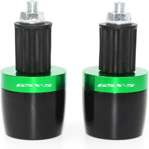 Miniatura 18 de Empuñaduras para manillar de motocicleta, tapón de extremo compatible con Suzuki GSX-S GSXS 125 150 750 1000/F/ABS GSX-S125 GSX-S750 GSX-S1000