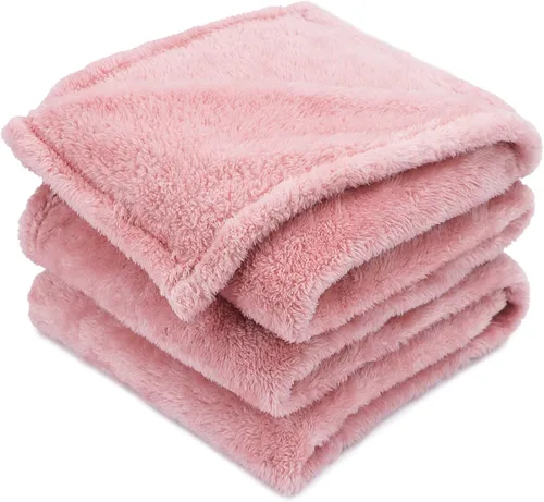 Miniatura 24 de Manta de forro polar púrpura tipo cobija - Manta de 300 GSM para sofá, cama, suave, ligera, mullida, acogedora, mantas de microfibra y cobijas