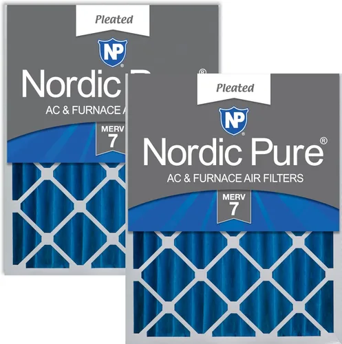 Miniatura 34 de Nordic Pure 12 x 24 x 4 (tamaño real: 11 1/2 x 23 3/8 x 3 5/8) de carbono puro plisado para reducción de olores Merv 8, filtro para horno, 1 paquete