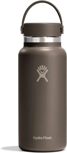 Miniatura 11 de Hydro Flask Botella de agua – Acero inoxidable aislado – Tapa flexible de boca ancha, antiderrames, a prueba de fugas y recargable en agave de 20