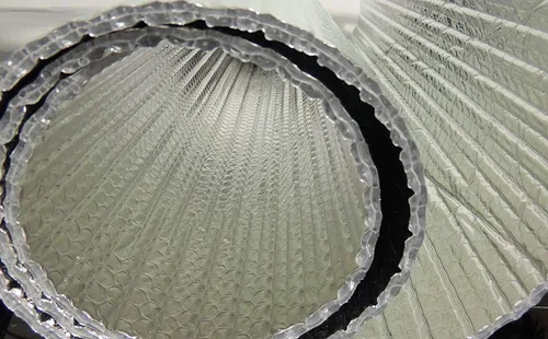 Miniatura 5 de Aislamiento de lámina reflectante de doble burbuja (rollo de 36 pulgadas x 25 pies), resistencia industrial, grado comercial, sin desgarros