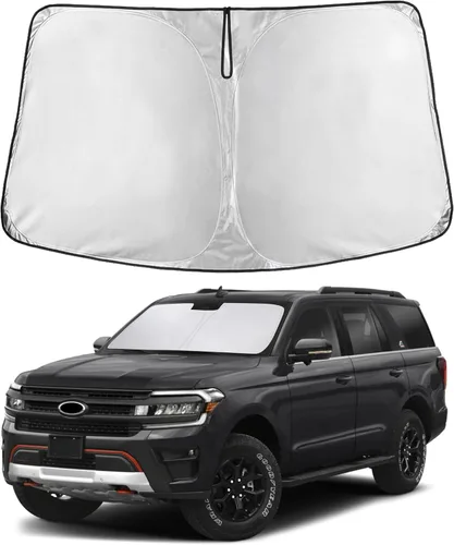 Miniatura 160 de EcoNour Parasol para parabrisas compatible con Hyundai Tucson 2016-2019 2020 2021, visera solar para parabrisas delantero y ventana, bloqueador
