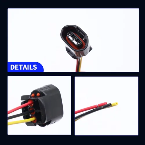 Miniatura 7 de HiSport Conector de arnés de enchufe de reparación de alternador compatible con Lexus Suzuki Jaguar Toyota Acura Chevrolet Pontiac Scion 9801325