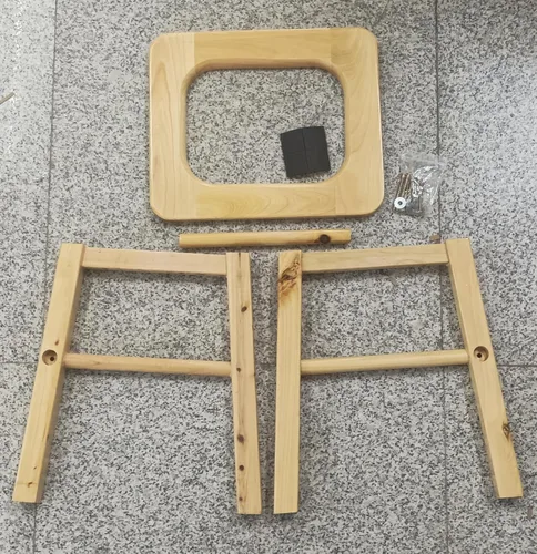 Miniatura 8 de Asiento de vapor Yoni de madera con cuatro patas, silla de vapor V vapor en Hom eattachment H 14.7 pulgadas, asiento yoni para mujer v vapor