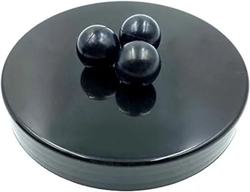 Miniatura 8 de 100 unidades en calibre 50 bolas de acero de goma dura de alta calidad, 0.10 oz, proyectiles reutilizables pesados, bolas de pintura, defensa