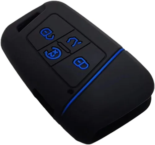 Miniatura 5 de REPROTECTING Funda de Goma de Silicona para Llavero Compatible con VW Volkswagen Atlas Golf Alltrack Jetta Passat Tiguan Taos 2018-2025