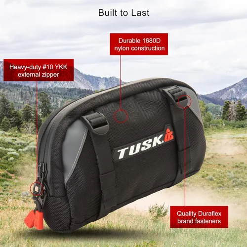 Miniatura 4 de TUSK Bolsa de manillar Dirt Bike/Adventure/Snow Bike/ATV/Compatible con SURRON SUR-RON/eBike/MTB/ 2.3L Capacidad