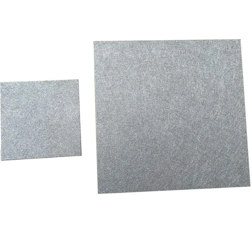 Fieltro de fibra de titanio para máquina de absorción de hidrógeno pequeña 0.6/0.031 in Porosidad de espesor 60% -70% con alta porosidad, buena