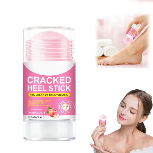 Miniatura 7 de Crema para pies 60% urea, hidratante profunda, antigrietas para pieles secas, duras y ásperas, fórmula mejorada repara, suaviza, suaviza, crema