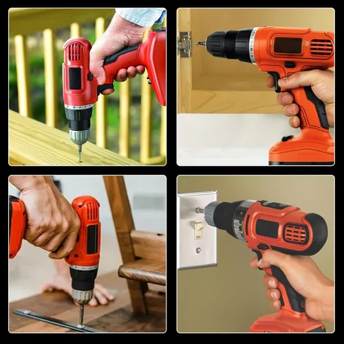 Miniatura 7 de Paquete de 2 baterías de iones de litio HPB18 de alta capacidad de 7.0 Ah compatibles con Black and Decker de 18 V para baterías Black and Decker