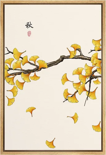 Miniatura 12 de NWT Impresión en lienzo enmarcado para pared, acuarela, grullas, pájaros volando, naturaleza salvaje, ilustraciones de arte moderno decorativo