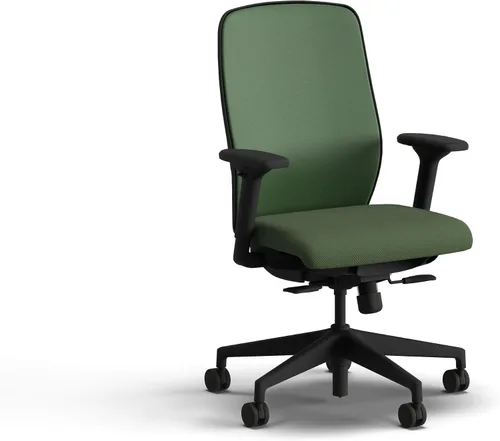 Miniatura 49 de HON Nucleus - Silla de trabajo con control avanzado de inclinación sincronizada, silla de oficina con soporte lumbar, brazos ajustables en altura