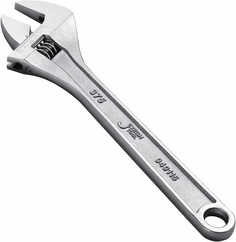 Jetech - Llave ajustable de 15 pulgadas - Llave de cambio profesional de acero cromo vanadio resistente con escala imperial y métrica de amplia