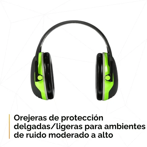 Miniatura 5 de Orejeras de protección auditiva 3M PELTOR, Serie X4 de protección contra el ruido, Construcción, Fabricación, Ensamblaje, Lijado