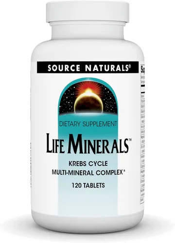 Miniatura 7 de Source Naturals Life Minerals, Krebs Cycle Complejo Multi-Mineral,60 Tabletas