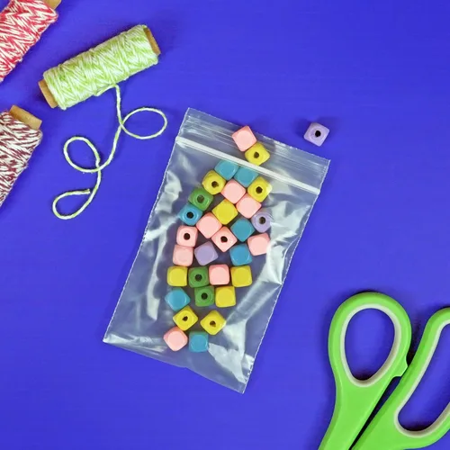 Miniatura 2 de Plymor 3 x 4 pulgadas (caja de 1000), bolsas de plástico con cierre de cremallera de 2 mil