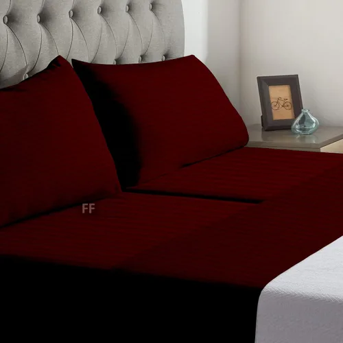 Miniatura 23 de Juego de sábanas para cama ajustable, tejido de satén suave, 400 hilos, 100% algodón egipcio, 5 piezas con 2 sábanas bajeras, juego de sábanas de 25