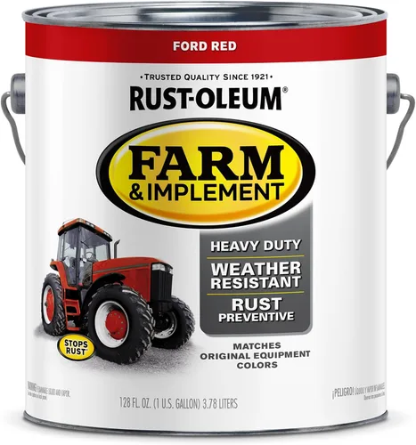 Miniatura 71 de Rust-Oleum 280131-6PK Pintura en aerosol para granjas e implementos, 12 onzas líquidas, color azul Ford, paquete de 6 Ford azul