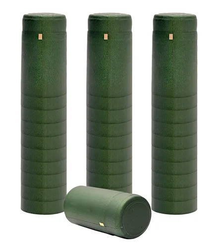 Miniatura 2 de Cápsulas retráctiles de PVC verde metálico-500