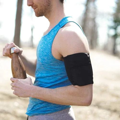 Miniatura 5 de Brazalete para teléfono celular para corredores. Soporte para teléfono para entrenamiento y ejercicio. Se adapta a iPhone x xs max xr 8 7 6, Pixel 1