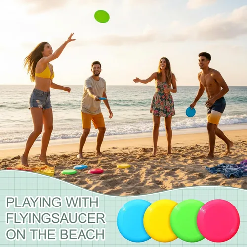 Miniatura 4 de Hiboom Discos voladores para niños de 3.4 pulgadas, mini discos voladores a granel de juguete para mascotas al aire libre, perros, patio, césped