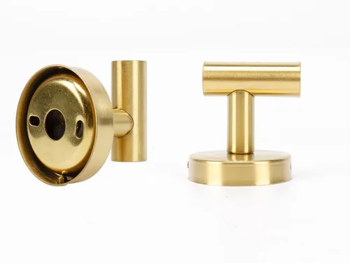 Miniatura 5 de TocTen Gancho para toallas de baño, paquete de 5 ganchos para bata de pared, gancho de acero inoxidable SUS 304, gancho de toalla resistente