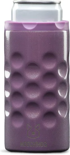 Hooch|Hog - Porta-latas aislante de acero inoxidable para latas delgadas de 12 oz. Para latas delgadas: 3 porta-latas aislantes para Michelob Ultra,
