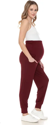Miniatura 178 de Leggings Depot Pantalones de maternidad para mujer, sobre el vientre, pantalones deportivos casuales para descansar