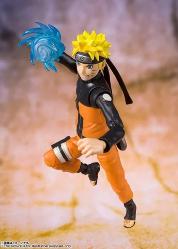 Miniatura 3 de TAMASHII NATIONS - Naruto Shippuden - Naruto Uzumaki [Mejor selección] (Nuevo paquete Ver.), Figura de acción de Bandai Spirits S.H.Figuarts
