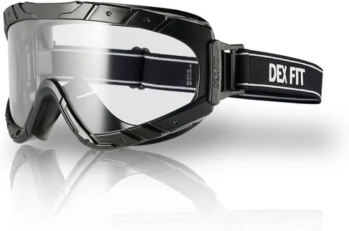 Miniatura 10 de DEX FIT Gafas de seguridad protectoras SG220; protección ocular Z87, antiniebla y antiarañazos, para trabajo, ajustables, unisex
