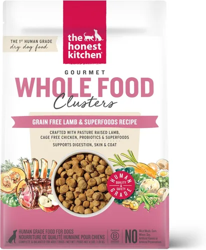 Miniatura 15 de The Honest Kitchen Alimento seco para perros de grado humano, pollo sin granos, bolsa de 20 libras