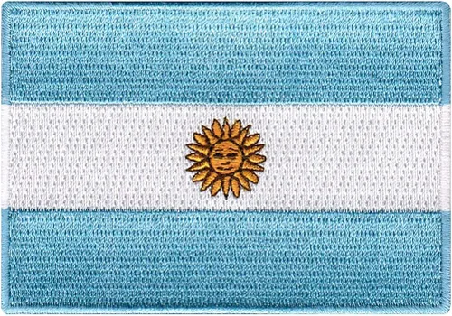 Miniatura 33 de Cypress Collectibles - Parche de bandera de Italia - Apliques bordados - Parches termoadhesivos de país europeo - Dimensiones: 3.5" x 2.5
