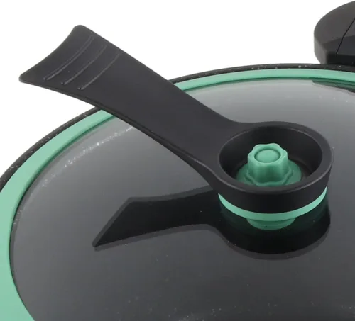 Miniatura 9 de Micro olla a presión utensilios de cocina de cocción rápida, 12.2 x 11.0 * 6.7 in utensilios de cocina antiadherentes para microondas, olla Verde