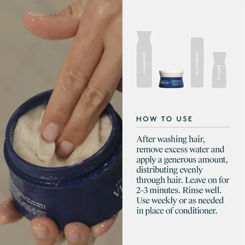 Miniatura 11 de Mascarilla de tratamiento restaurador VIRTUE