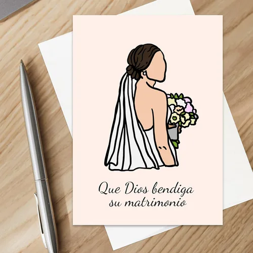 Miniatura 3 de Tarjeta de Boda Cristiana ara Tarjeta de Boda Tarjeta de Matrimonio de Boda Cristiana, Regalo Cristiano para Bodas (Paquete de 12)