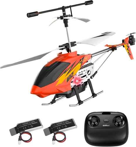 Cheerwing Helicóptero de control remoto U12 con retención de altitud, mini helicóptero RC para adultos y niños, una tecla de despegue/aterrizaje y 2