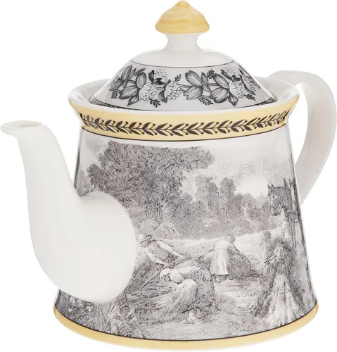 Miniatura 4 de Villeroy & Boch Audun Ferme - Tetera de 37 onzas, porcelana premium, fabricada en Alemania