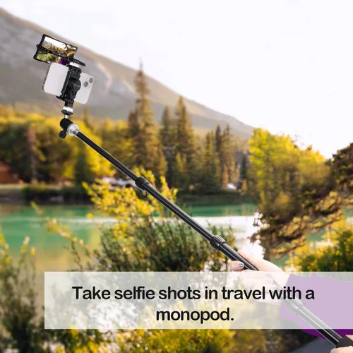 Miniatura 7 de NICEYRIG Plus - Kit de espejo para selfie con soporte de trípode de aluminio para iPhone 14/13/12/11 Pro, Pro Max, SE aplicable para YouTube Live