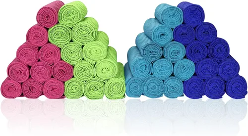 Miniatura 8 de Paquete de 40 toallas de enfriamiento de 40 x 12 pulgadas, toallas frescas a granel de 5.64 oz/m², suaves, transpirables, superabsorbentes, toalla