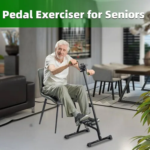 Miniatura 6 de Pedal Exerciser Bike for Seniors Hand Arm Leg and Knee Stroke Recovery Equipment for Seniors fit for Full Body Great Gift for Elderly RehabWorkout
