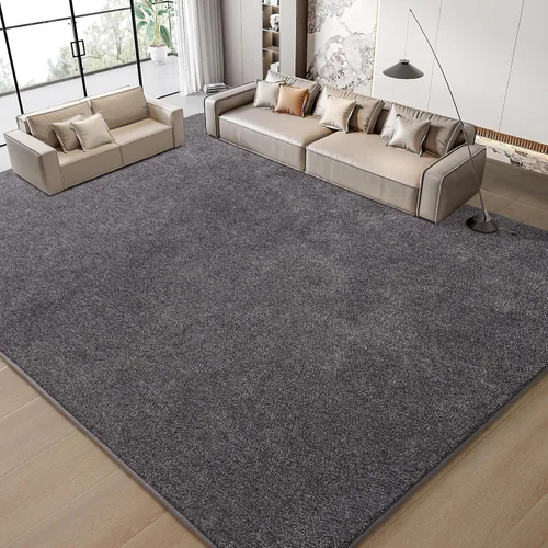 Miniatura 13 de Keeko Alfombras de área de 4 x 6 pies para sala de estar, alfombra suave y moderna de espuma viscoelástica para dormitorio, alfombra