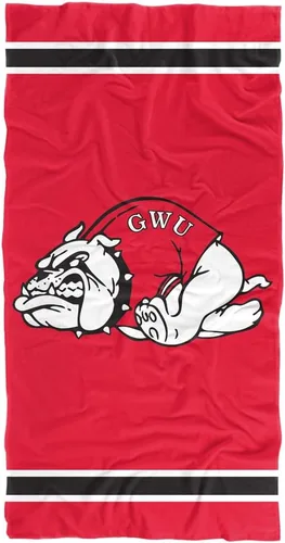 Miniatura 248 de LOGOVISION Manta Abilene Christian University, 30 x 60 pulgadas, logotipo primario CottonFront/PolyBackBeachTowel