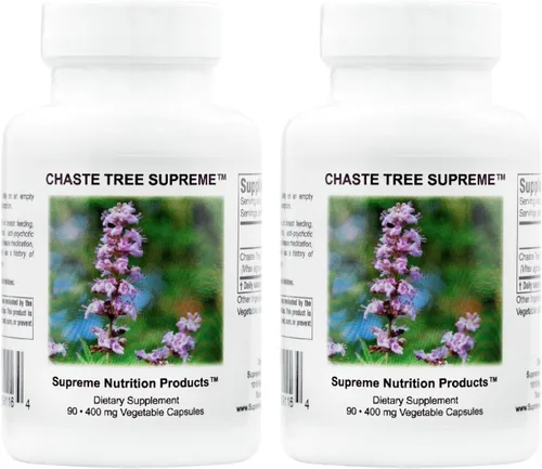 Miniatura 5 de Supreme Nutrition Chaste Tree Supreme, 90 cápsulas vegetarianas de Vitex Pure