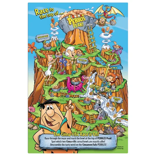 Miniatura 9 de Post Cinnamon PEBBLES Cereal de desayuno para niños, sin gluten, hecho con arroz inflado endulzado, 11 onzas