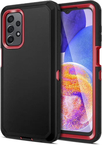 Miniatura 12 de Jiunai Funda para Samsung A16, a prueba de golpes, antipolvo, protección resistente, de doble capa, borde elevado, para exteriores, híbrida